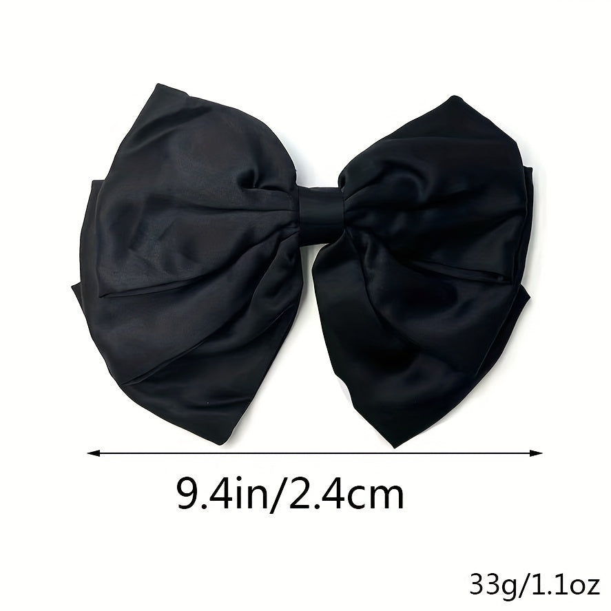 Large Bowknot Hair Clip Fabric Hair Clip For Women Girls Hair Accessories