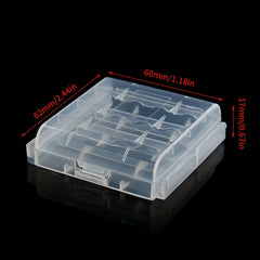 Hard Plastic Case Holder for AA AAA Batteries