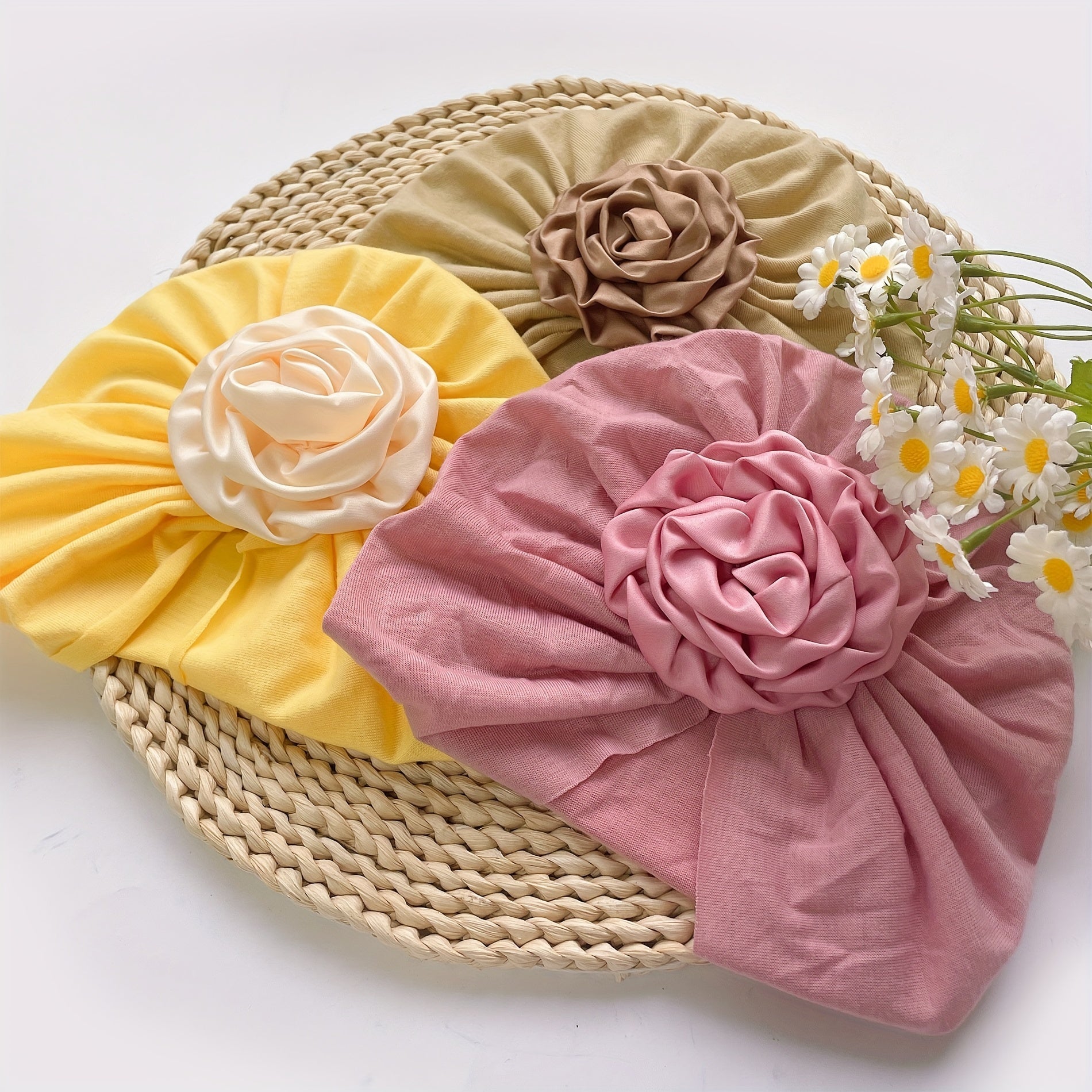 Spring Flower Baby Hat