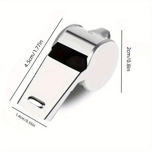 3pcs Stainless Steel Whistles Set for Sports Competitions