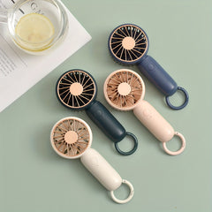 Portable Hiking Button Handheld Fan USB Mini Fan Morandi Matching