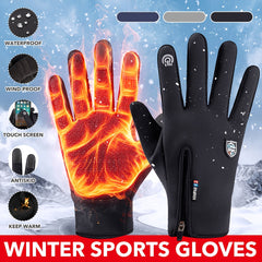 Men's Winter Spinning Finger Gloves