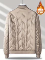 Men's Padded Outdoor Baseball Jacket for Autumn and Winter