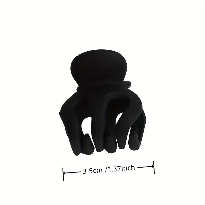 3pcs Small Frosted Hair Claw Clip Hair Accessories