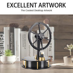 DIY Low Temp Stirling Engine Model Educational Brass Aluminum Adult