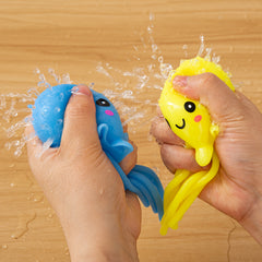 4pcs Squishy Jellyfish Squeeze Toys for Pool Holiday Party