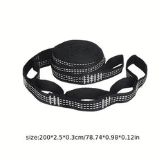 2pcs 2m Hammock Strap Outdoor Camping Hammock Garden Swing Straps Rope