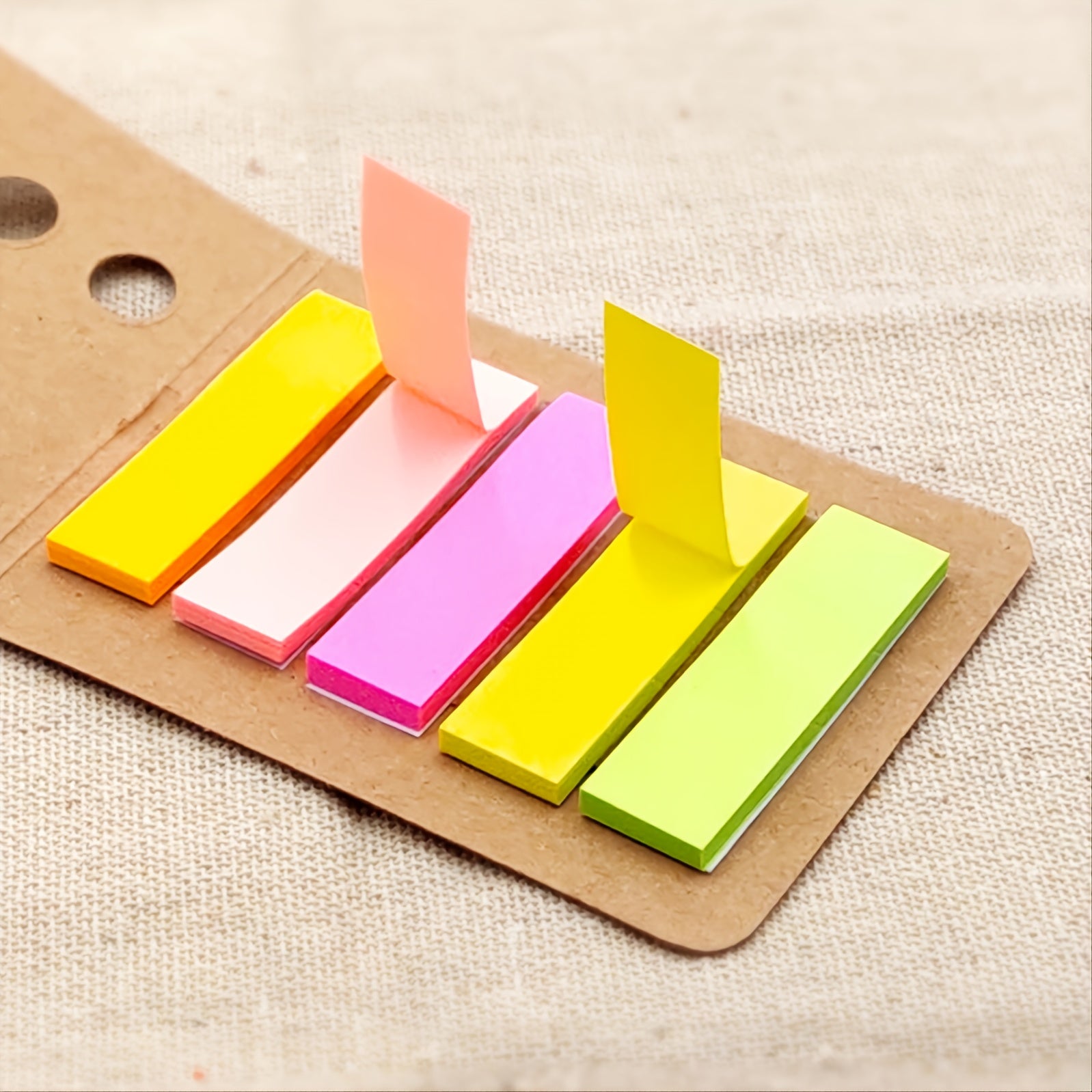 Cow Leather Sticky Note Set 120 Sheets