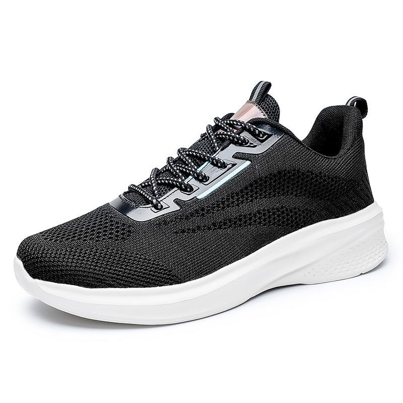 Men's Knit Lightweight Running Shoes Breathable Casual Walking Sneakers