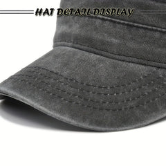 Casual Cotton Military Cap - Stay Stylish & Protected