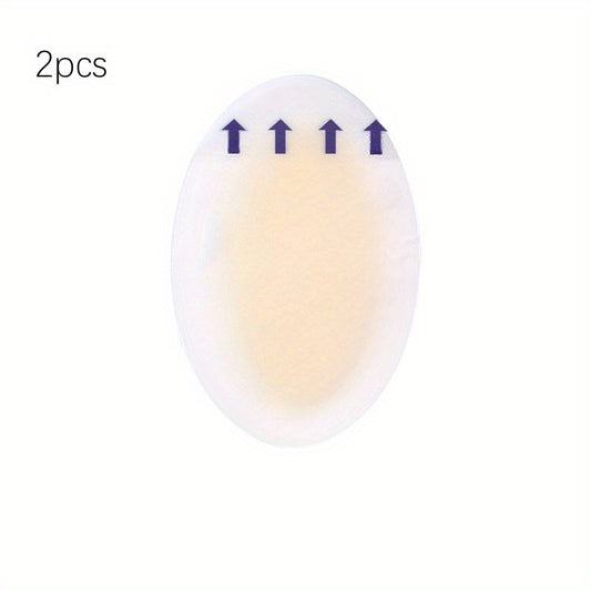 2pcs Gel Heel Posts Women's High Heels Foot Stickers