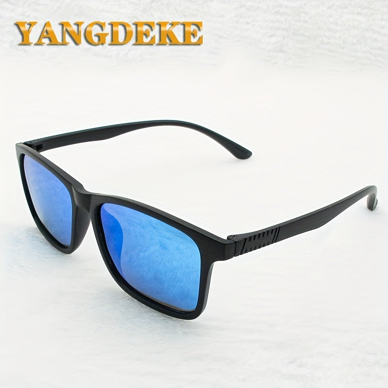 Men's TR90 Polarized UV400 Sunglasses for Driving Fishing Sports