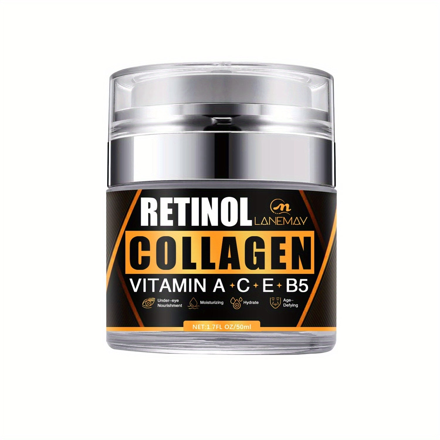 Collagen & Retinol Cream Face Moisturizer with Hyaluronic Acid