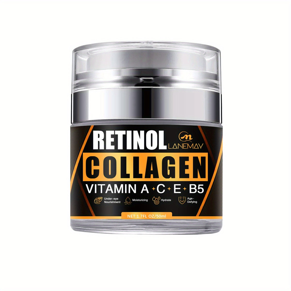 Collagen & Retinol Cream Face Moisturizer with Hyaluronic Acid