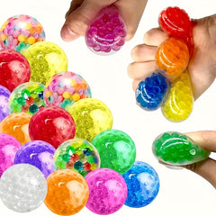 8pcs Soft Rubber Sensory Squeeze Balls for Rewards & Holidays