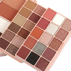 Pink Princess Makeup Set Blush Highlighter Bronzer Face Powder Eyeshadow