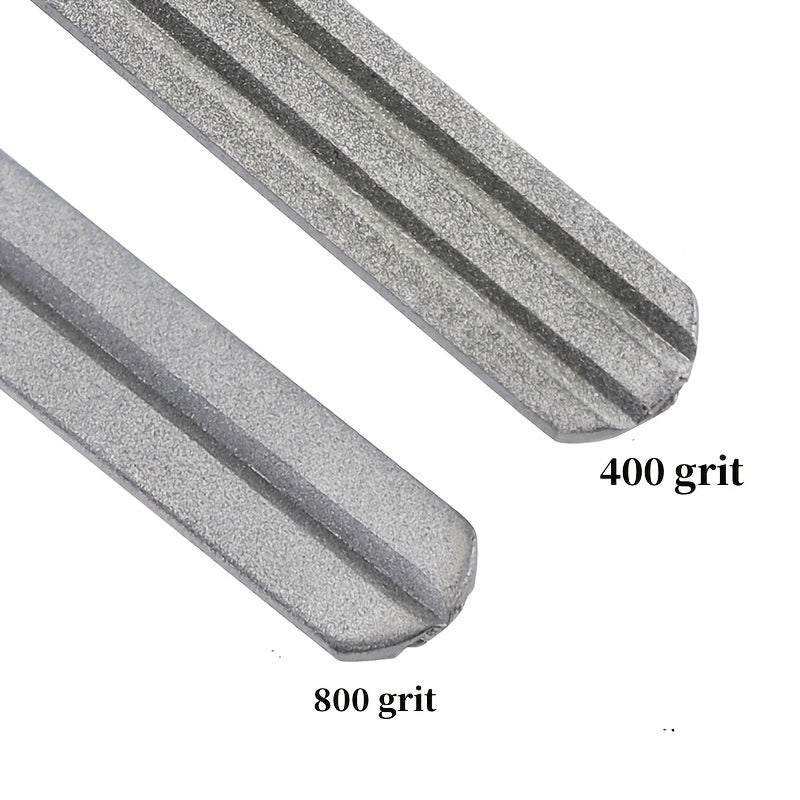 Portable Fishing Hook Sharpener Diamond Stone Whetstone Keychain