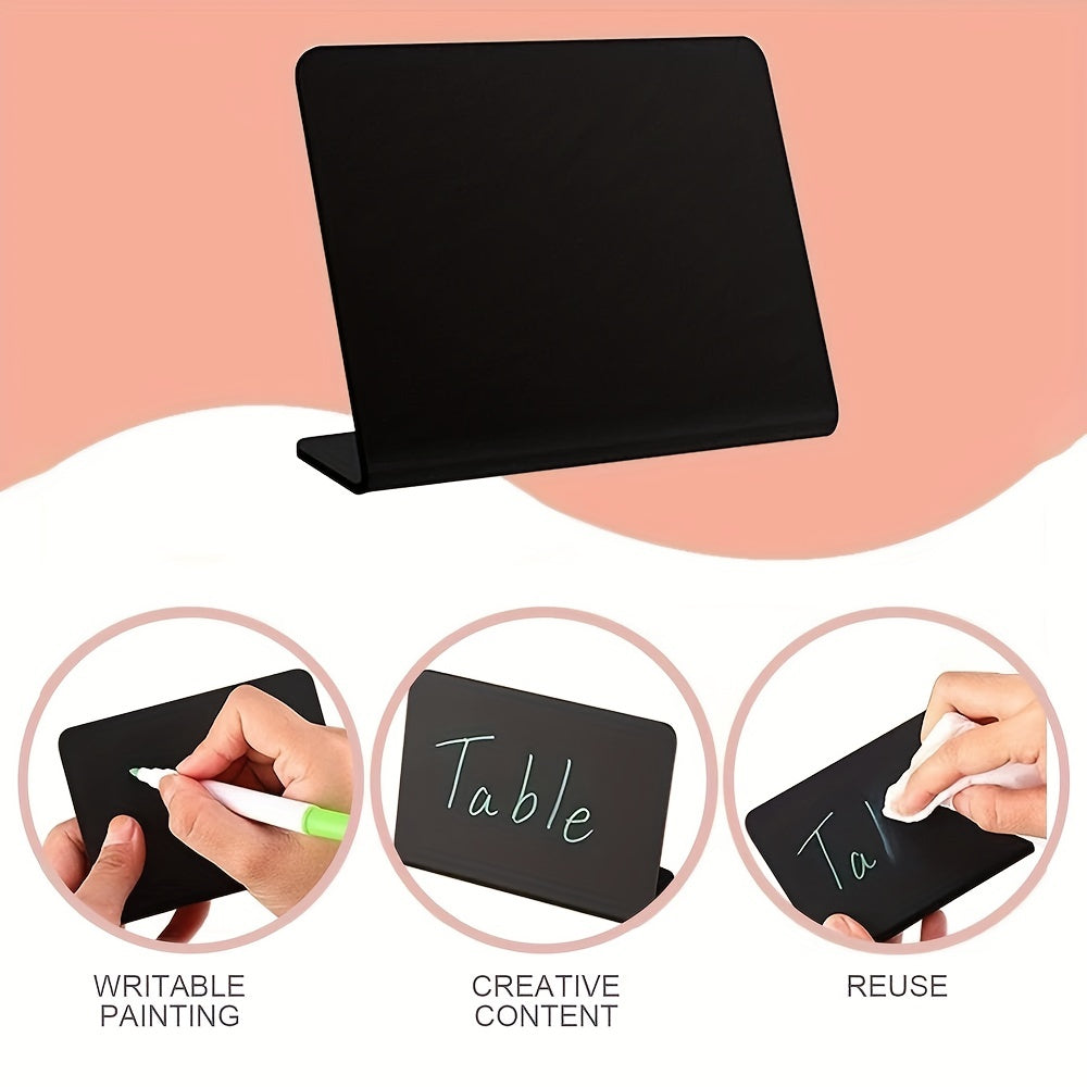 12pcs Mini Chalkboard Signs for Food Party Buffet Table Sign