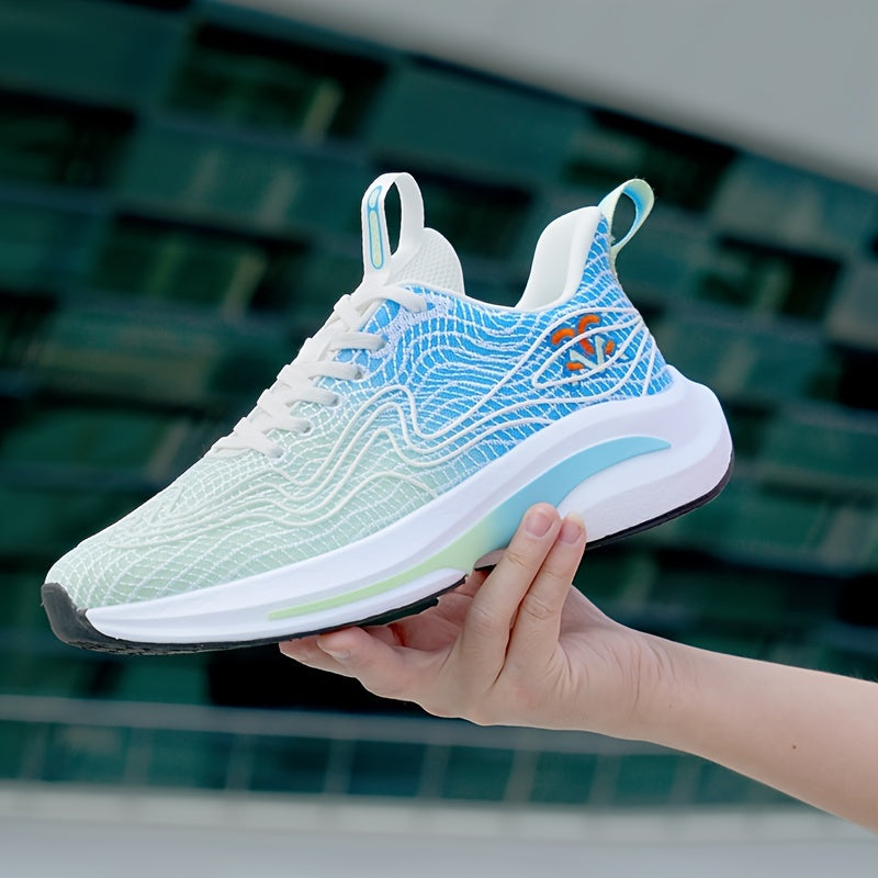 Shock Absorption Running Shoes Soft Sole Breathable Mesh Sneakers