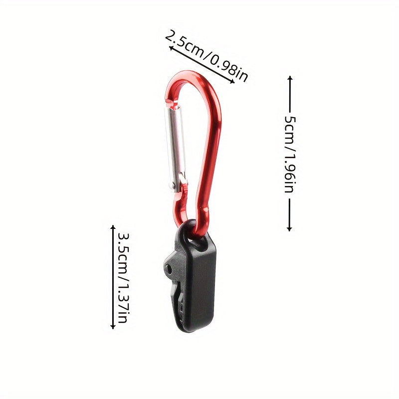 20pcs Hook Plastic Windproof Clamp Set Tent Clips Buckle Awning Tarp Clips