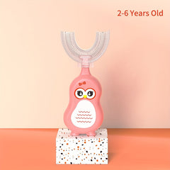 1pc Cartoon U-shaped Soft Toothbrush