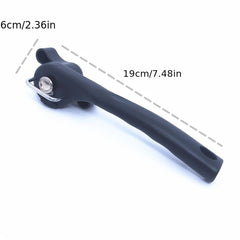 Easy Grip Manual Can Opener with Safety Lid for Kitchen Use