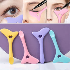 Reusable Silicone Eyeliner & Mascara Shield for Easy Makeup Application