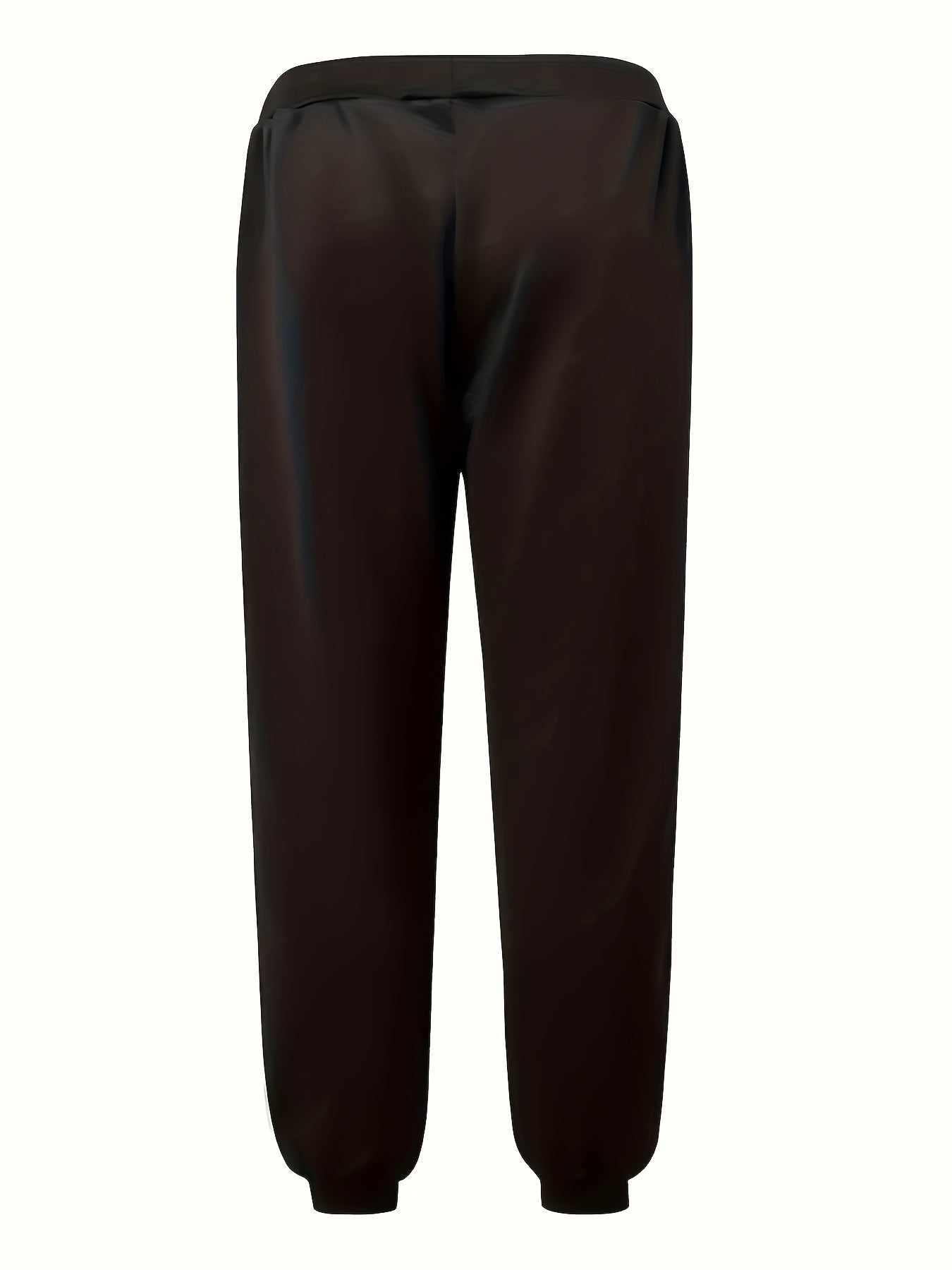 York & Number 7 Print Joggers Men's Casual Stretch Waist Drawstring Sweatpants