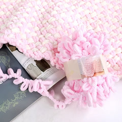 Single Strand Coarse Yarn for DIY Knitting and Crocheting - Medium Thick Yarn