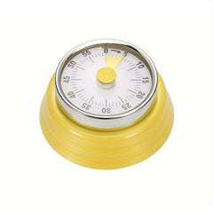 Stainless Steel Countdown Mechanical Timer with Magnetic Suction