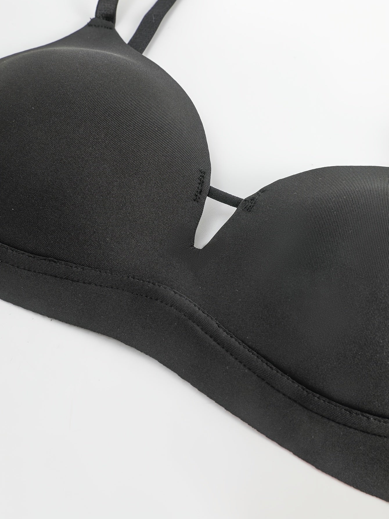 Hollow Out T Shirt Bra Push Up Bra Women's Lingerie