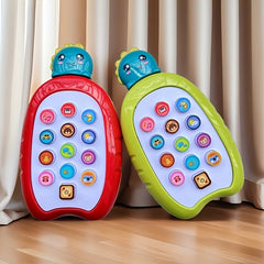 Dinosaur Music Phone Toy Touchscreen Lullabies Numbers Animals Fruit