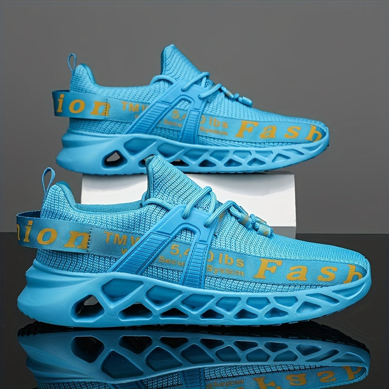 Men's Lightweight Knitted Sneakers for Running