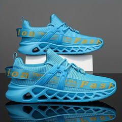 Men's Lightweight Knitted Sneakers for Running
