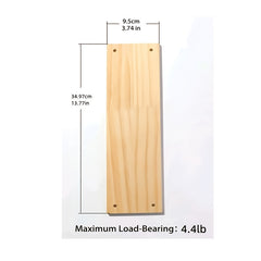 Tassel Woven Wall Hanging Shelf Board Home Bathroom Bar Decor