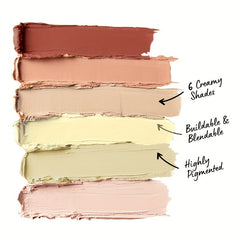 Professional Concealer Palette Contouring Cream Set - Light M