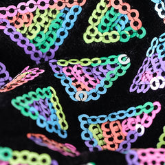 Fashionable Reusable Sequin Mask for Dressy Occasions
