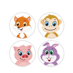 500pcs Cartoon Animal Stickers for Kindergarten Teachers