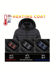 Women's Waterproof Lightweight Jacket with Heating