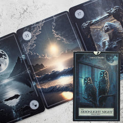 Moonlight Night Oracle Cards 44 Cards Playing Cards