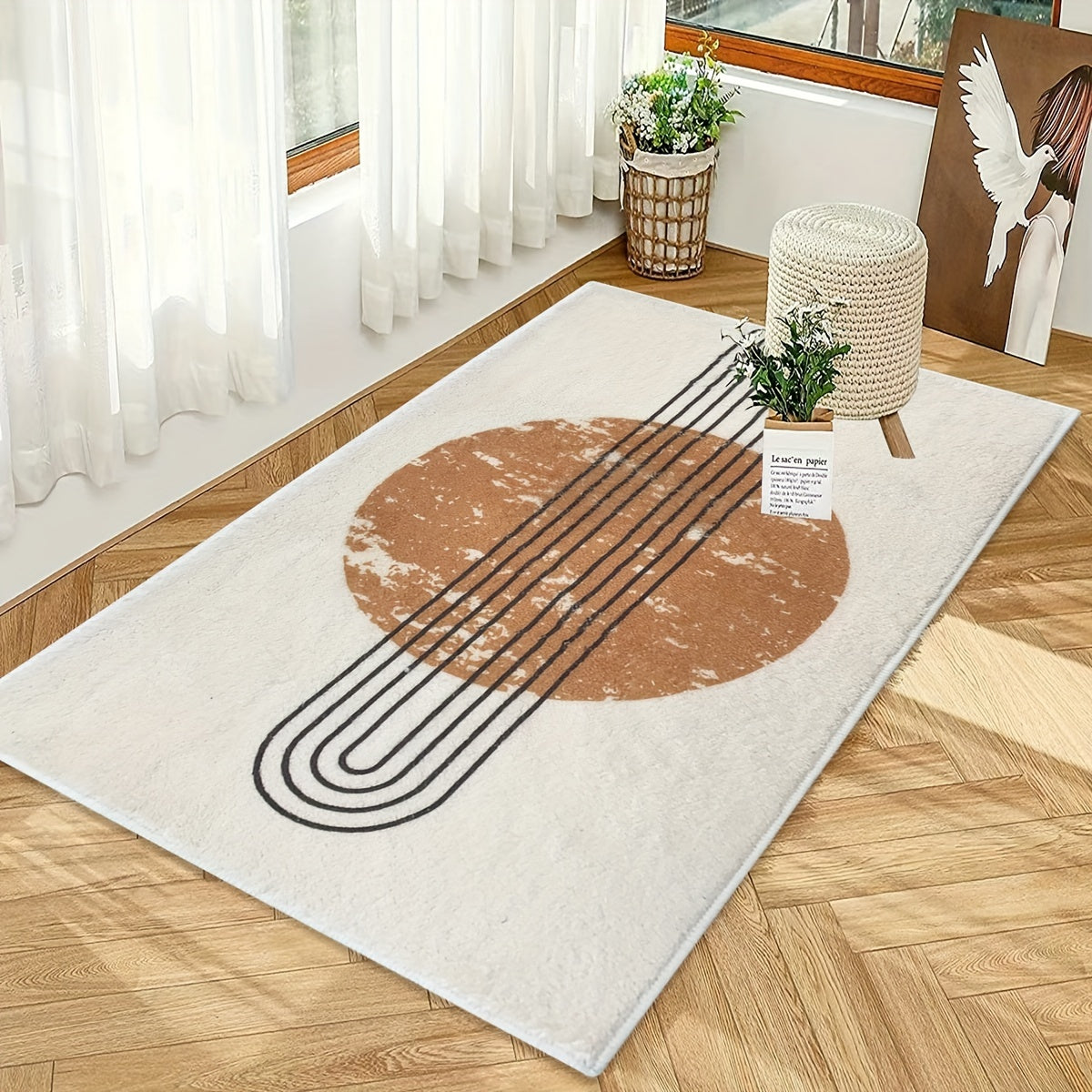 Non Slip Outdoor Rug Soft and Durable Floor Mat in Multiple Sizes