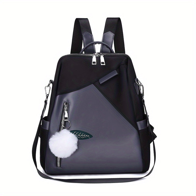 Waterproof Oxford Cloth Backpack Purse Two-way Shoulder Bag
