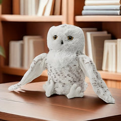 Snowy Owl Hand Puppets 7.87in for Family Role Playing