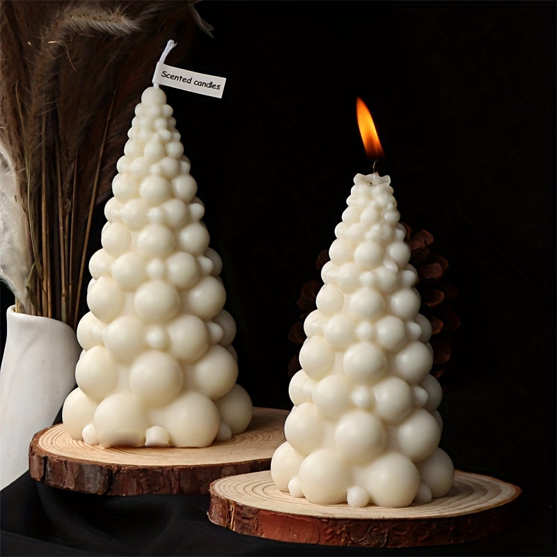 3D Christmas Tree Candle Silicone Mold DIY Christmas Candle Making Kit