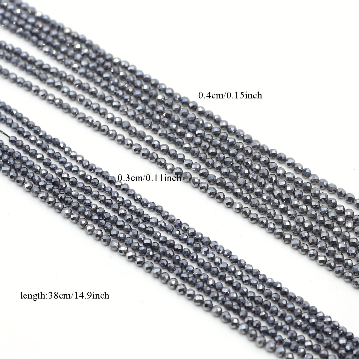 Natural Stone Terahertz Small Bead Beading Length 14 96inch