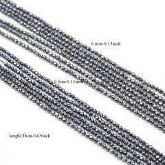 Natural Stone Terahertz Small Bead Beading Length 14 96inch