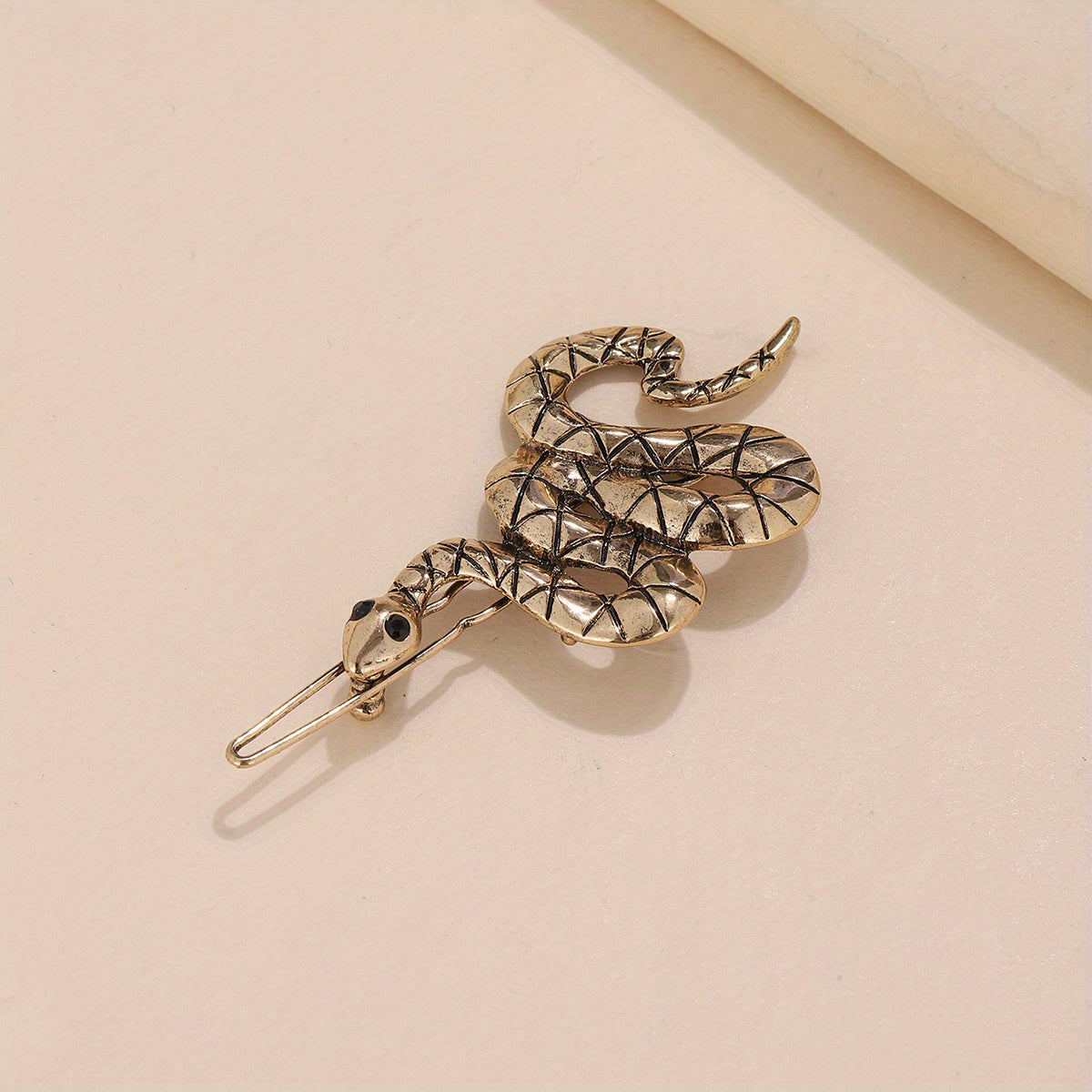 Punk Snake Hair Clip Barrette Metal Hair Clip