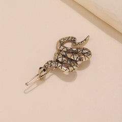 Punk Snake Hair Clip Barrette Metal Hair Clip