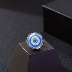 Evil Eye Collar Pin Eye Shirt Button Accessory