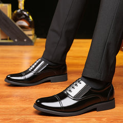 Men's Cap toe Oxfords Formal Dress Shoes